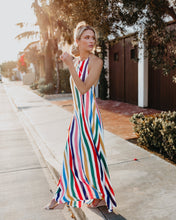 Load image into Gallery viewer, 2018 New Print Halter Backless Beach Maxi Dress