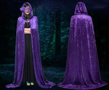 Load image into Gallery viewer, Halloween Witch Cloak Cosplay Costume