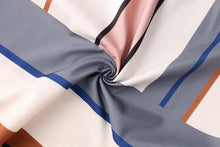 Load image into Gallery viewer, Boho Beach O Neck Sleeveless Print Stripe A Line Maxi Dress