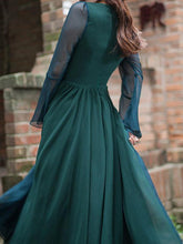 Load image into Gallery viewer, Vintage Solid Color Midi Dress