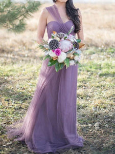 Elegant Sleeveless Wedding Maxi Dress