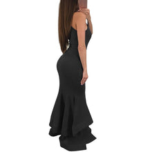 Load image into Gallery viewer, Sexy Sleeveless Mermaid Solid Color Bodycon Evening Maxi Long Dress
