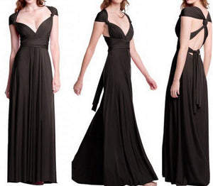 Hot Sale V-neck Multi-wear design dress bandage evening dress skirt