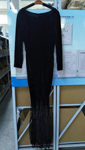 Load image into Gallery viewer, Gothic Halloween Addams Ghost Witch Costume Horror Black Lace Dress