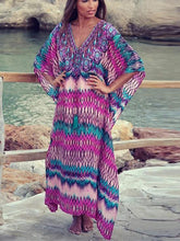 Load image into Gallery viewer, Plus Size Beach Wear Swimwear Bathing Suit Cover Ups Tunics Coverups for Women Beach Dress Long Cover Up