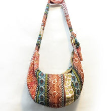 Load image into Gallery viewer, Hippie Floral Print Boho Shoulder Bag
