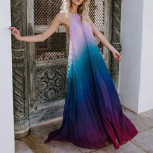 Load image into Gallery viewer, Halter Sleeveless Bohemia 2018 Maxi Dress