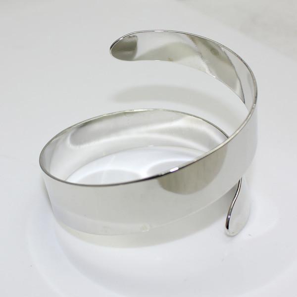 Simple Alloy Punk Exaggerated Arm Ring Bracelet