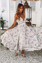 Load image into Gallery viewer, 2018 Floral Spaghetti Strap Beach Dress
