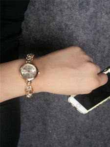 Casual Fashion Bracelet Watch Upscale Hollow Watch