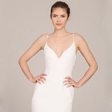 Load image into Gallery viewer, White Spaghetti Strap Evening Party Maxi Dress