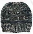 Men and women can fall and winter knitted mixed color warm headgear cap