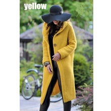 Load image into Gallery viewer, Casual Long Sleeves Knitted Hooded Cardigan Overcoat