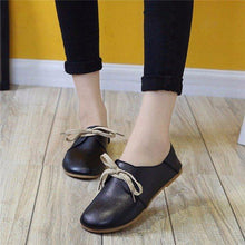 Load image into Gallery viewer, Pu Pure Color Casual Slip On Comfort Shoes For Women