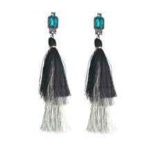 Load image into Gallery viewer, Fashion New drop earring handmade long tassel pendant ethnic fringed earrings vintage for bohemia Xmas party