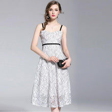 Load image into Gallery viewer, New Summer Spaghetti Strap Lace Dress