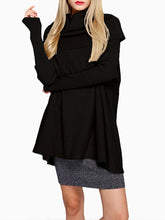 Load image into Gallery viewer, Pure Color Turtleneck Long Sleeve Loose Sweaters For Women