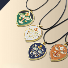 Load image into Gallery viewer, Potala Palace tibetan opera masks Necklace Tibet Souvenir Pendant for Gift