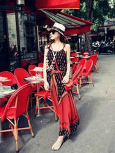 Load image into Gallery viewer, Pretty Bohemia Spaghetti Straps Maxi Dress Beach Dress