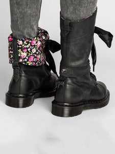 Vintage Chunky Heel Daily Boots