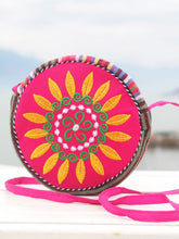 Load image into Gallery viewer, Ethnic Embroidery One-shoulder Diagonal Brand New Sunflower Handbag