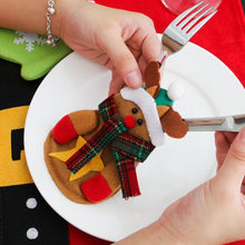 Load image into Gallery viewer, Santa Claus Snowman Knifes Forks Bag Christmas Party Decoration
