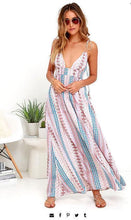 Load image into Gallery viewer, Spaghetti Strap Beach Maxi Dress