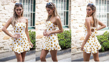 Load image into Gallery viewer, Sexy Spaghetti Strap Printed Beach Mini Dress