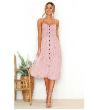 Load image into Gallery viewer, Summer Bohemian Print and Women&#39;s Medium-length Lug Skirt