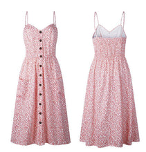 Load image into Gallery viewer, Summer Bohemian Print and Women&#39;s Medium-length Lug Skirt