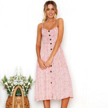 Load image into Gallery viewer, Summer Bohemian Print and Women&#39;s Medium-length Lug Skirt