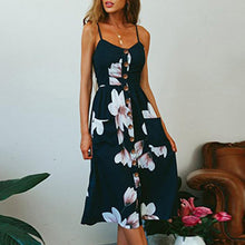 Load image into Gallery viewer, Summer Bohemian Print and Women&#39;s Medium-length Lug Skirt