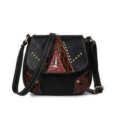 Load image into Gallery viewer, Boho Fashion Mini PU Rivet Shoulder Bag