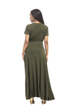 Load image into Gallery viewer, Hot SALE large size women s M-3XL extra long dress sexy V-neck evening dress