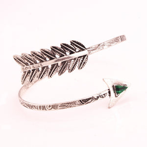 Retro fashion exaggerated gem cupid arrow ladies bracelet arm ring