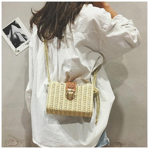 Summer Fashion Trend Shoulder Knit Bags