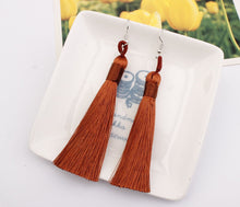 Load image into Gallery viewer, Bohemian Multicolor Tassel Accessories Earrings