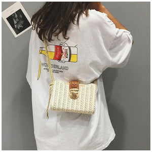 Summer Fashion Trend Shoulder Knit Bags