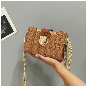 Summer Fashion Trend Shoulder Knit Bags