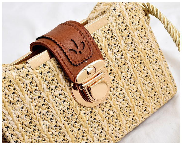 Summer Fashion Trend Shoulder Knit Bags