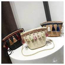 Load image into Gallery viewer, Trend Tassel Fashion Beach Bags