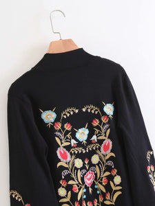 Fashion Wild Embroidery Sweater