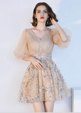 Load image into Gallery viewer, New color Lace sequins party dress evening dress