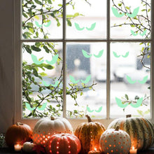 Load image into Gallery viewer, Halloween 18Pcs/set Glowing In The Dark Eyes Wall Glass Sticker
