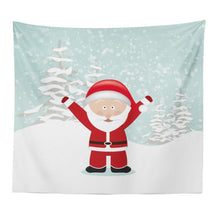 Load image into Gallery viewer, New Christmas Series Santa Pattern Tapestry