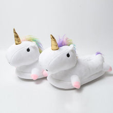 Load image into Gallery viewer, Comfy Soft Unicorn Warm Winter Slippers
