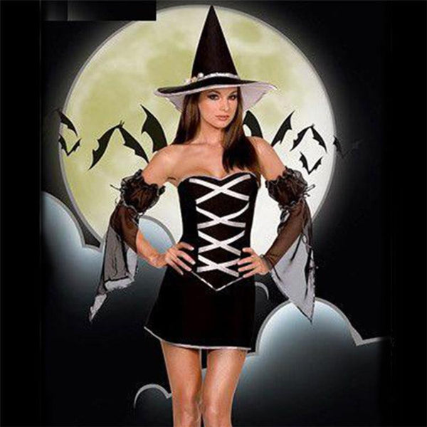 Halloween Cosplay Off Shoulder Mini Dress