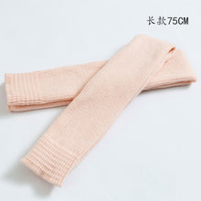 Load image into Gallery viewer, ADULT BALLET SOCKS YARN YOGA WARM LATIN LEG GUARD EXTENDED FOOT OVER KNEE PILE STOCKING COVER 75CM