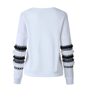 Long Sleeve Pullover Fleece Sweatshirt