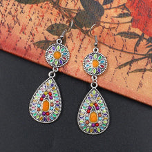 Load image into Gallery viewer, Colorful Inlaid Rice Beads Drop Earrings